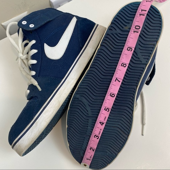 Nike || Ruckus Mid 387174-401; Size 11; Navy & White - Picture 16 of 16